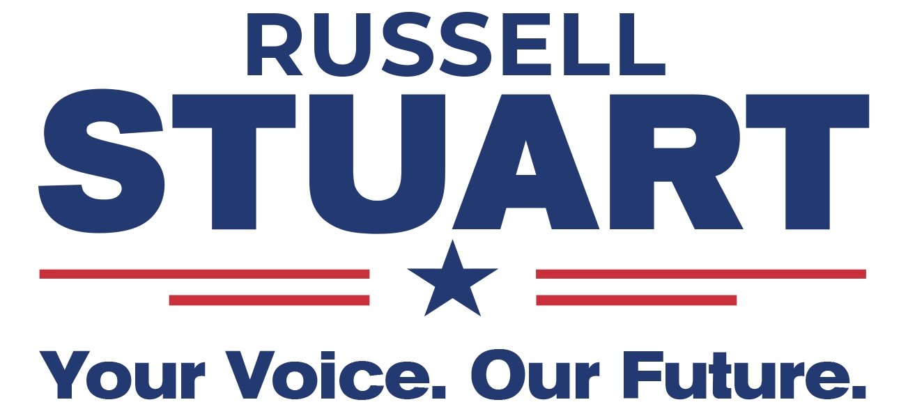 Russell Stuart campaign logo