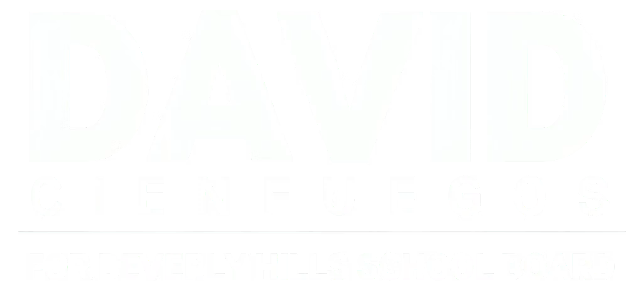 David Cienfuegos campaign logo