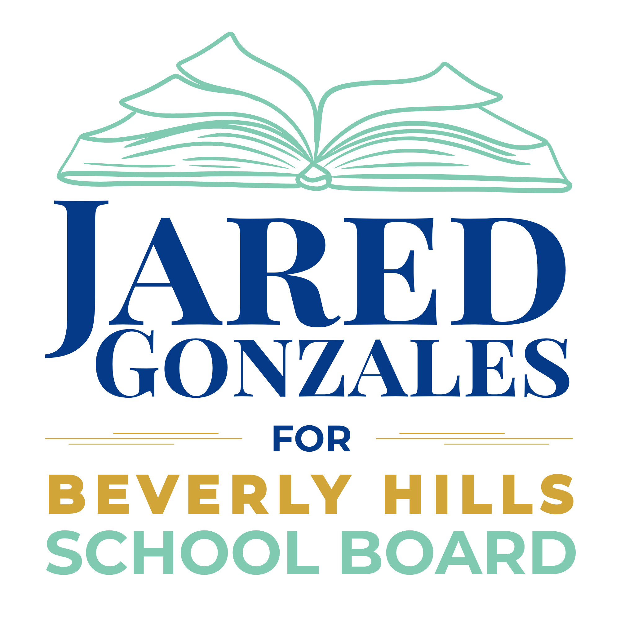 Jared Gonzales campaign logo