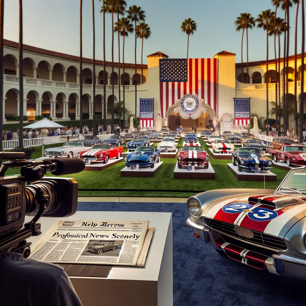 Professional NEWS scene related to 29th Annual Gilmore Heritage Auto Show Showcases American Classics at Farmers Market