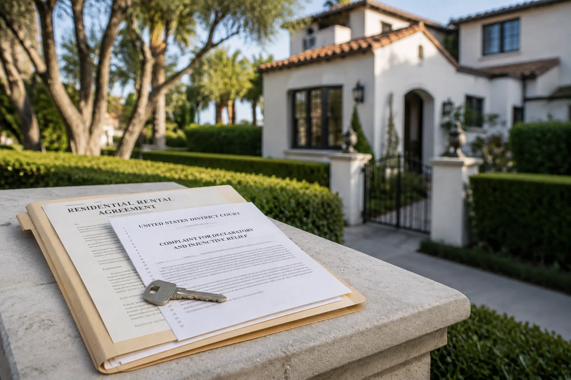 A federal lawsuit is challenging Beverly Hills’ 12-month minimum lease requirement, placing the city’s residential rental restrictions and enforcement provisions before the U.S. District Court.