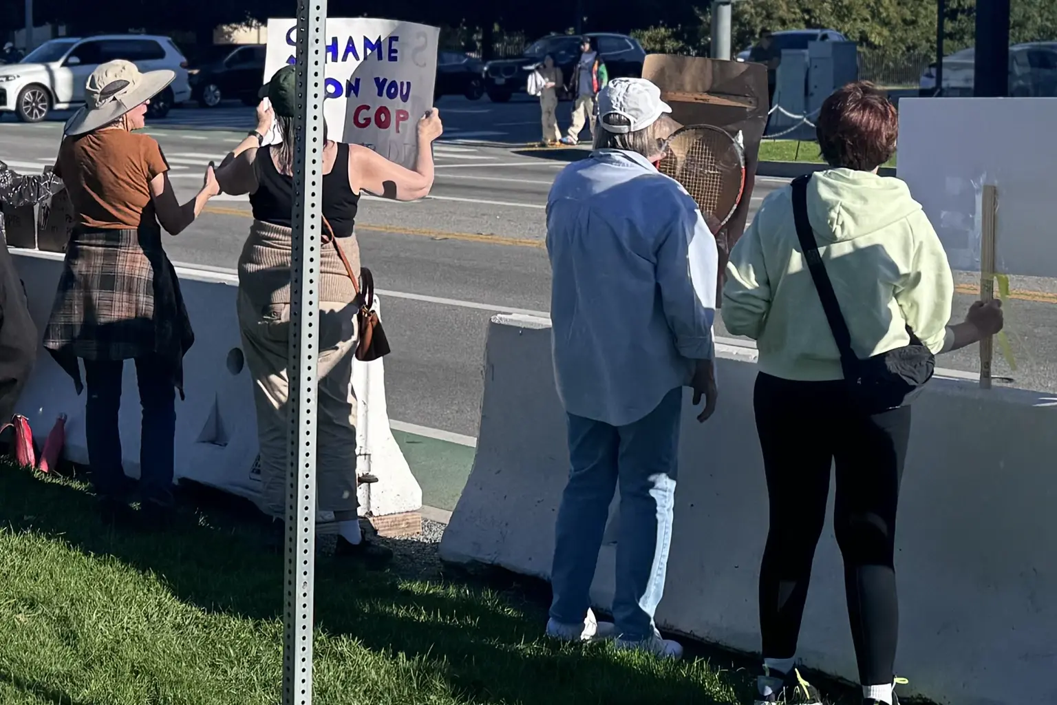 Small Anti-ICE Protest Draws Seniors, Raises Timing Concerns in Beverly Hills