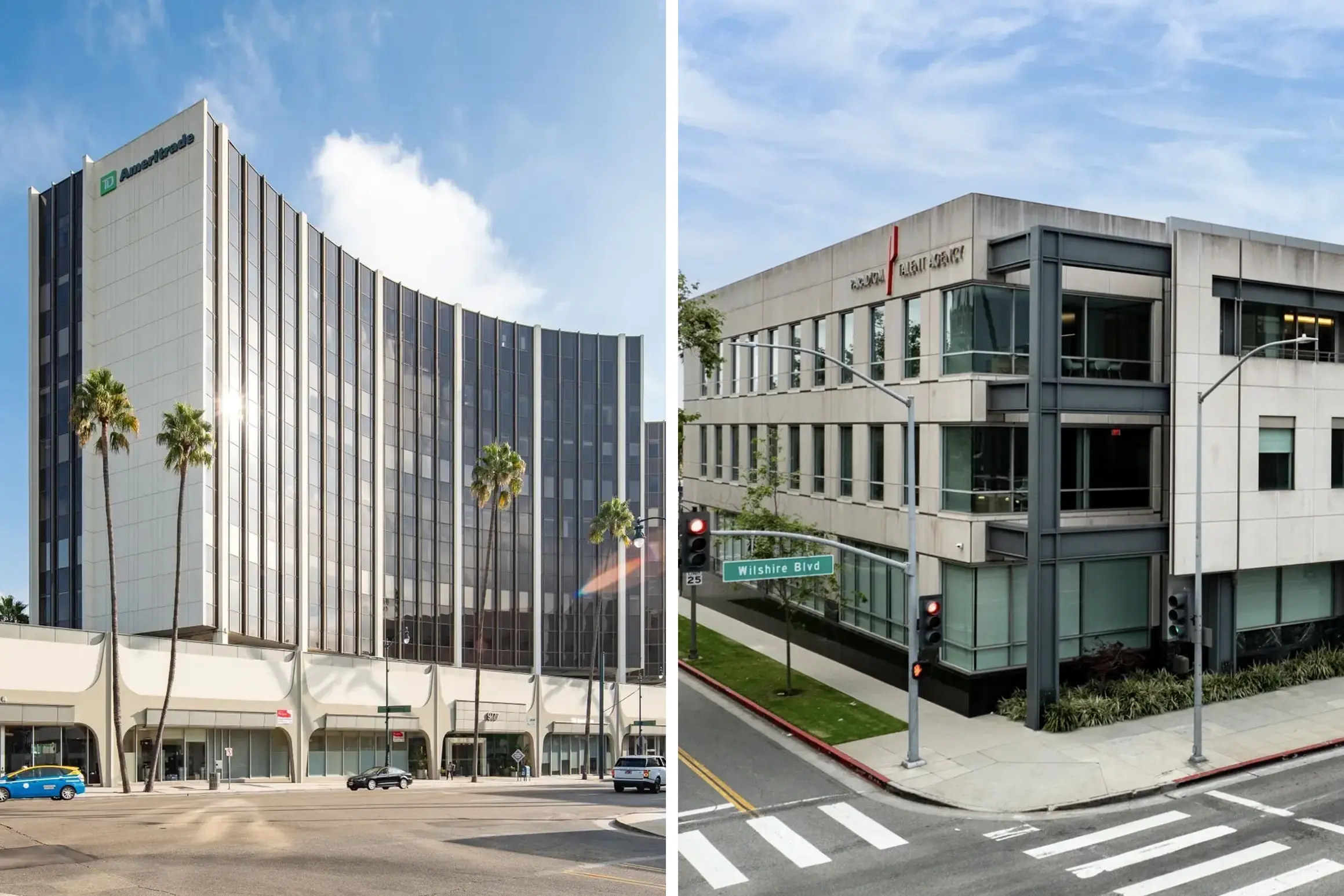 Alo Yoga has acquired the La Peer Building at 8942 Wilshire Boulevard and Beverly Hills Gateway building at 9777 Wilshire in Beverly Hills