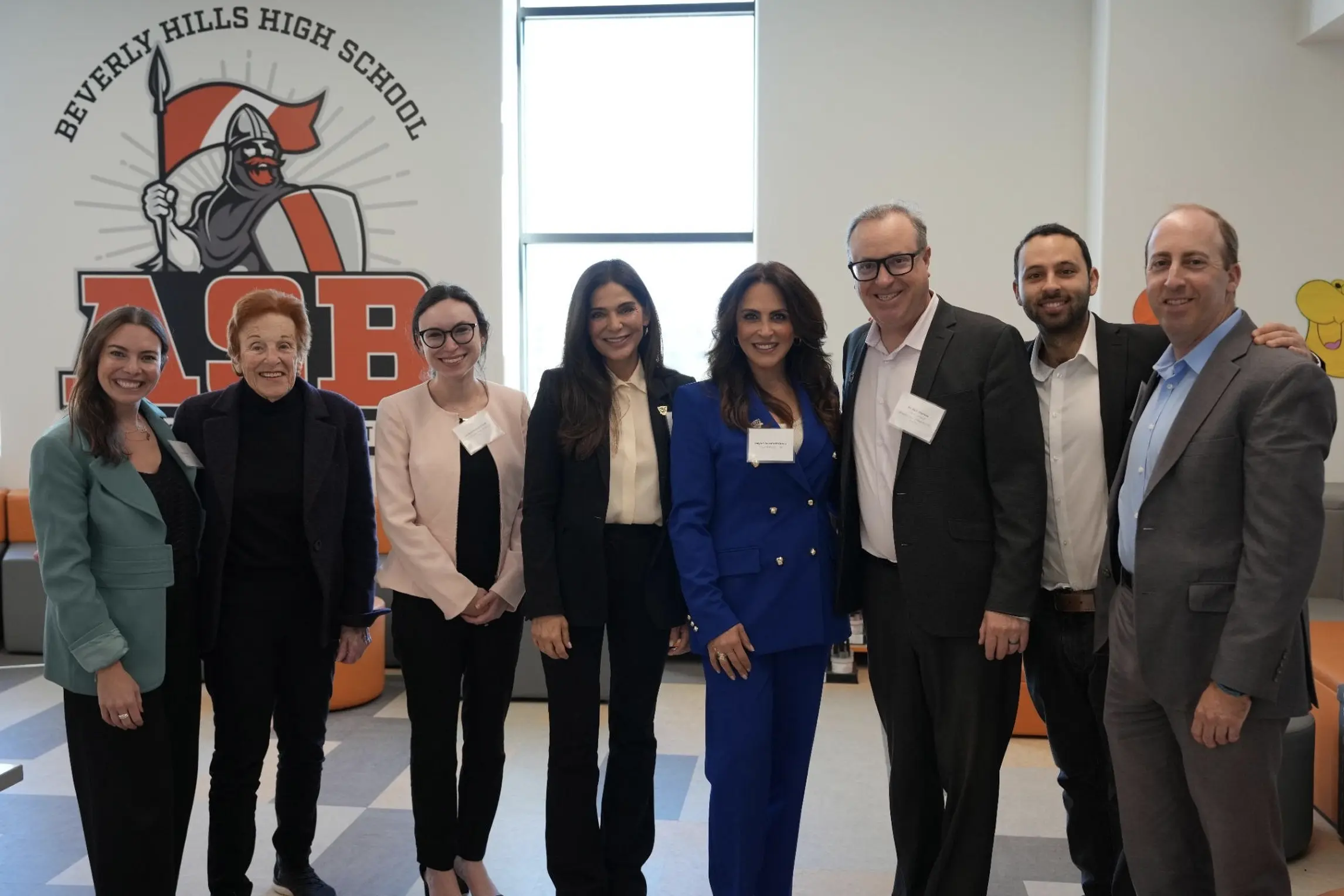 Beverly Hills civic leaders and community professionals gather at Beverly Hills High School during the school’s annual Career Day, where students met with industry leaders and alumni to explore future career paths.