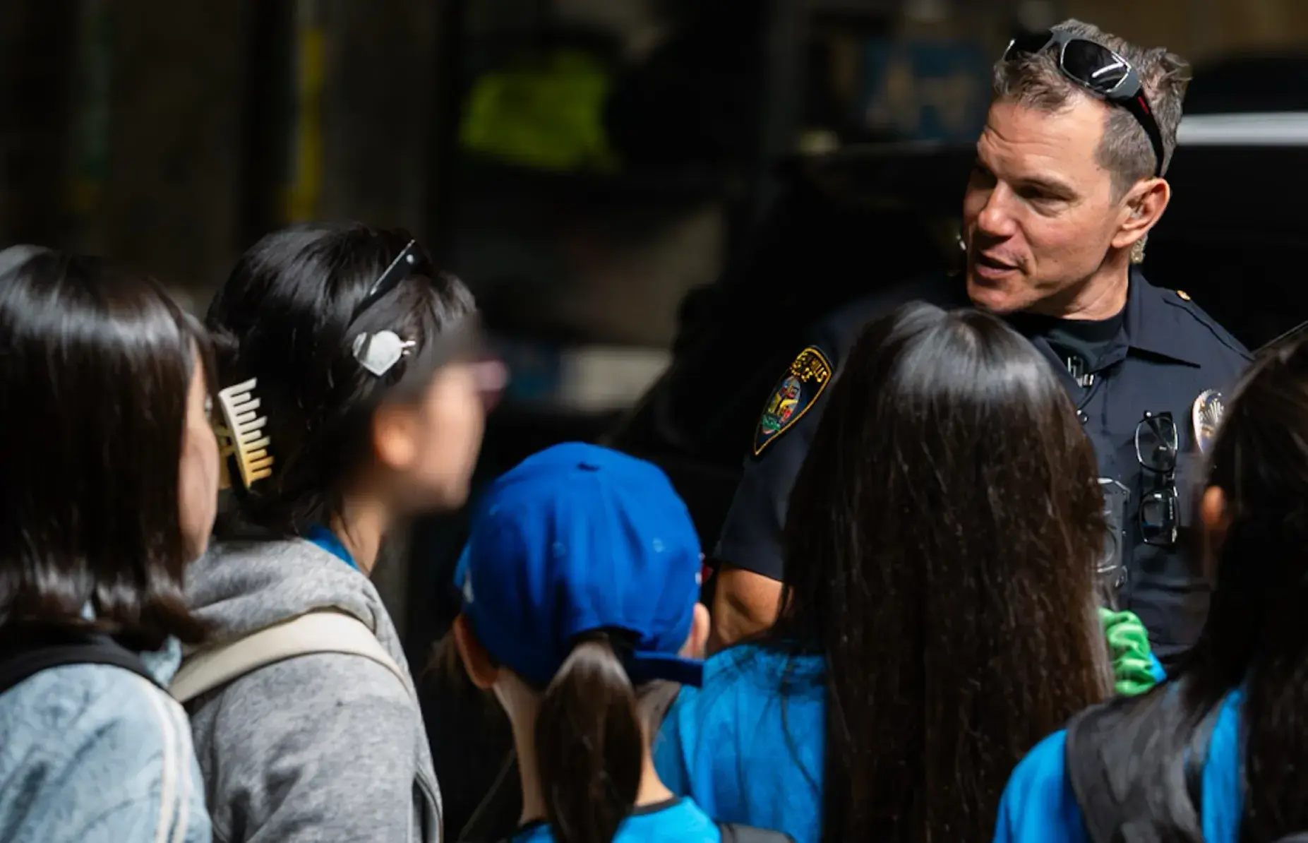 Beverly Hills PD Host Visiting Foreign Students