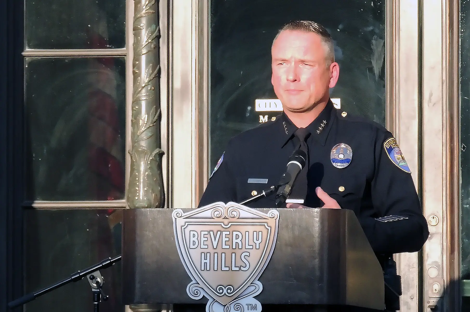 Beverly Hills Police Chief Mark Stainbrook