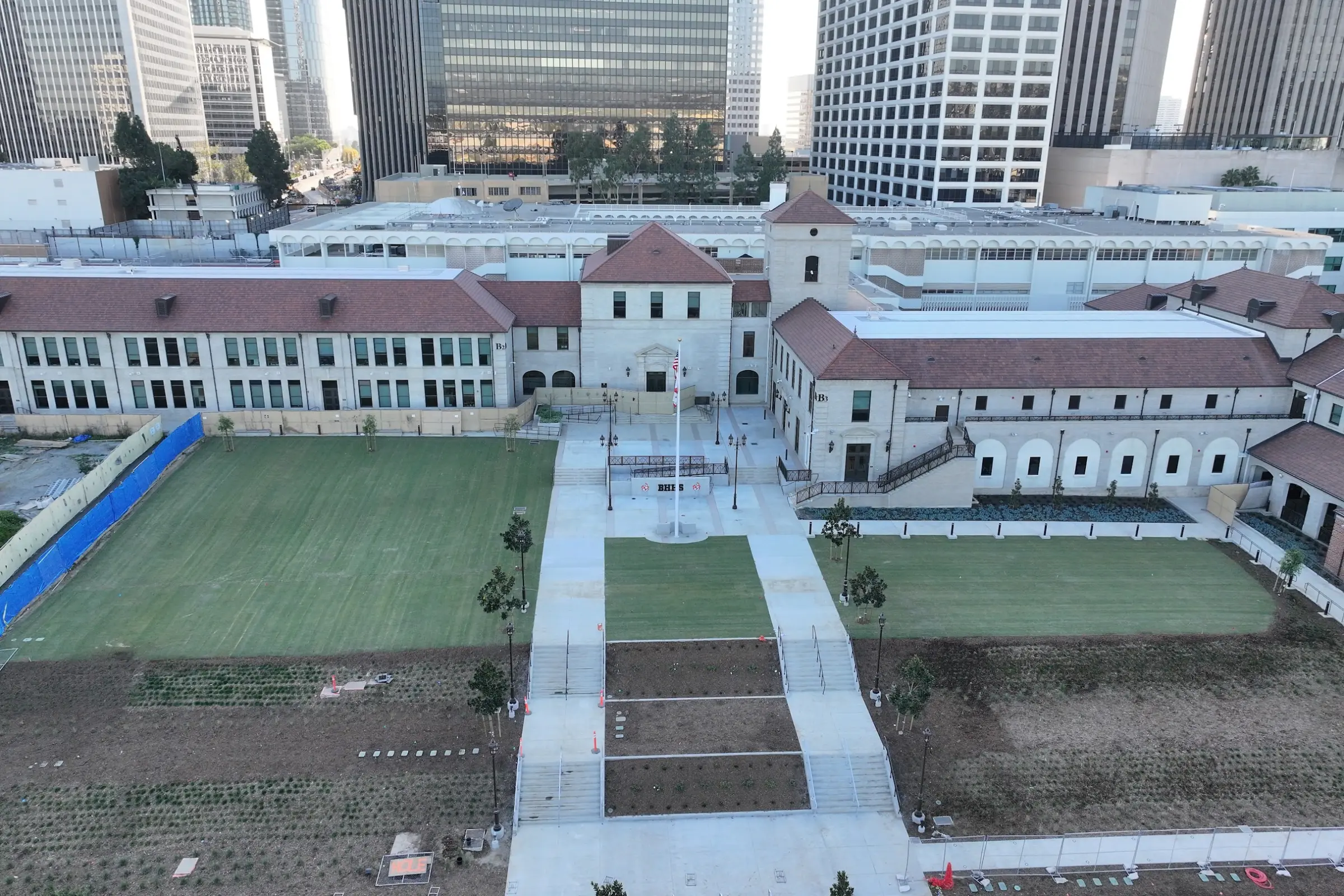 BHHS Grand Lawn Returns After Decade of Campus Renewal