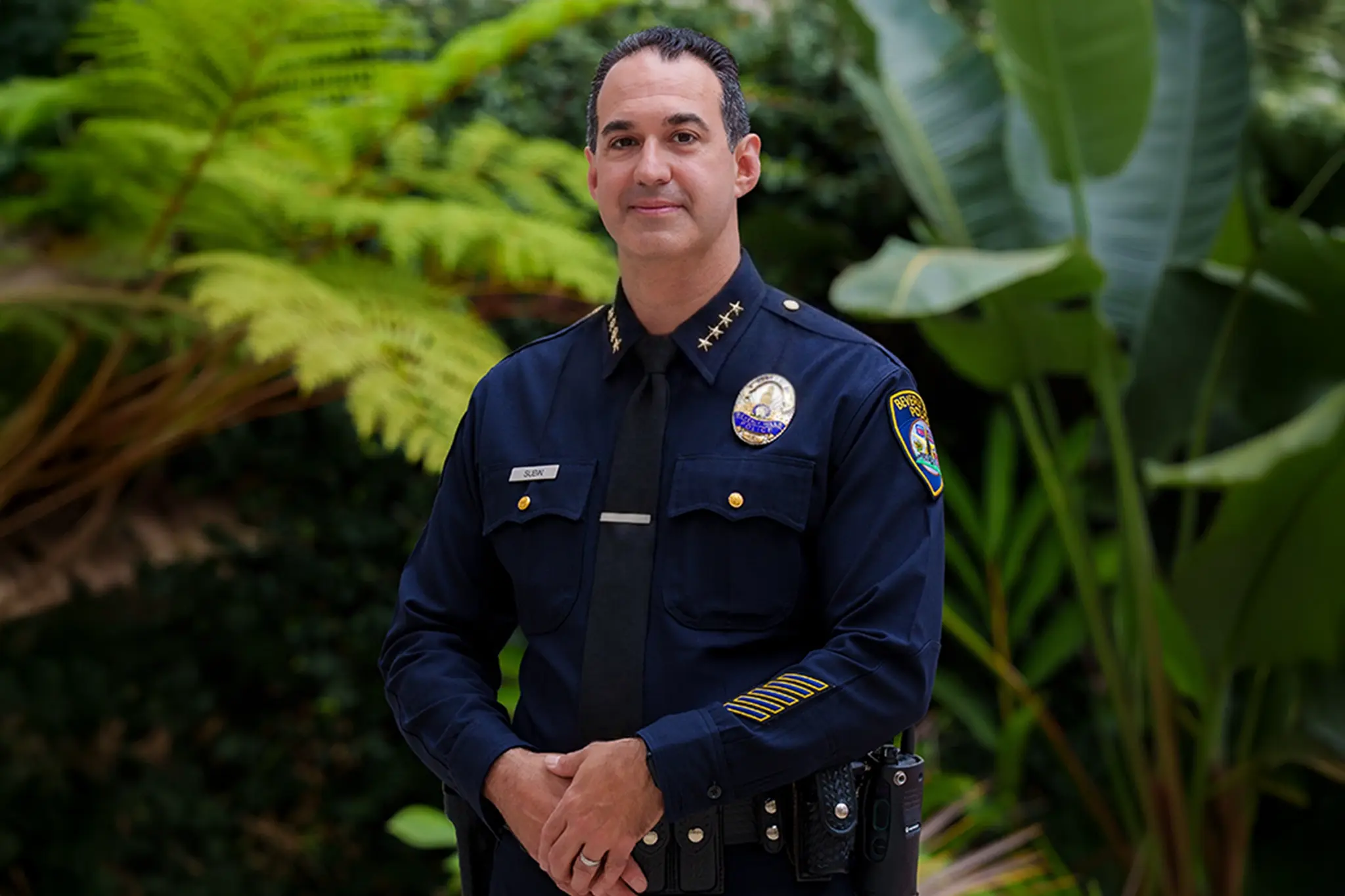 BHPD Captain Max Subin, a 27-year department veteran, has been named Beverly Hills Police Chief effective June 27.