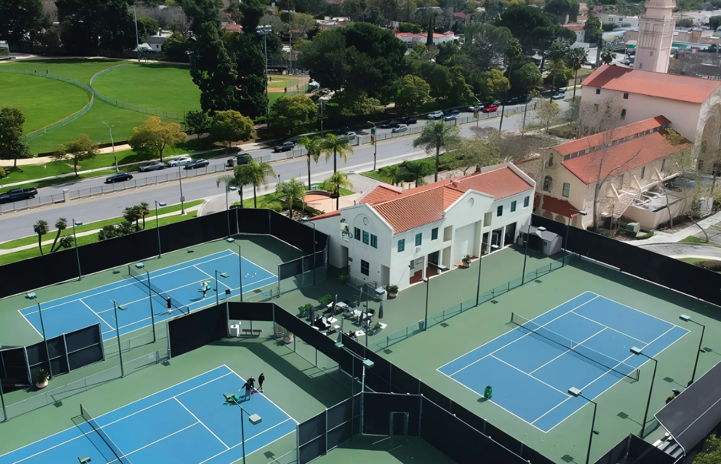 La Cienega Tennis Center in Beverly Hills