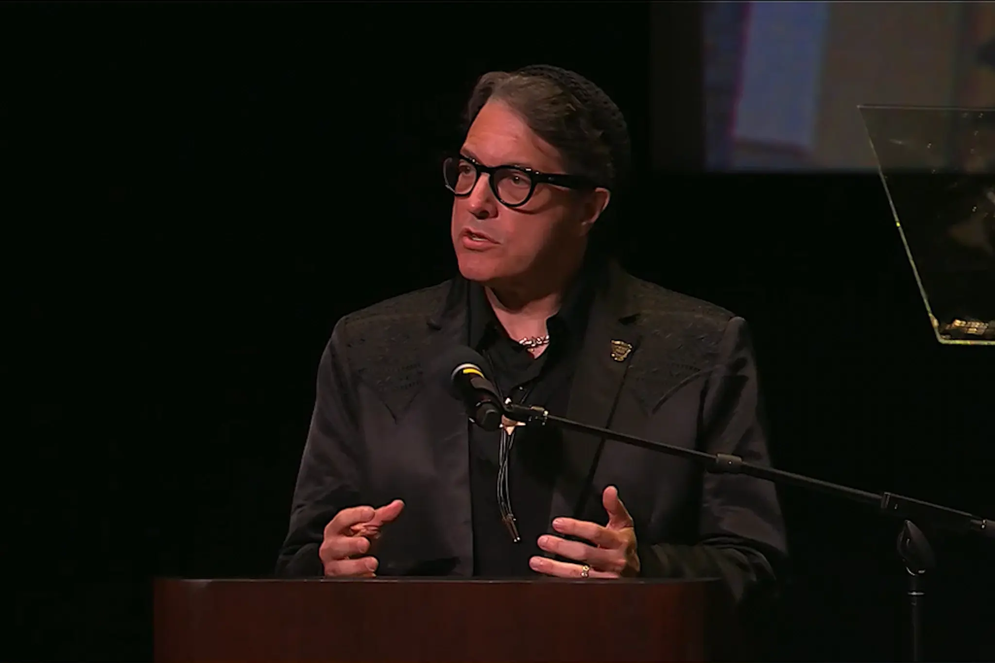Outgoing Councilmember John Mirisch bids farewell after more than 17 years of service to the city of Beverly Hills