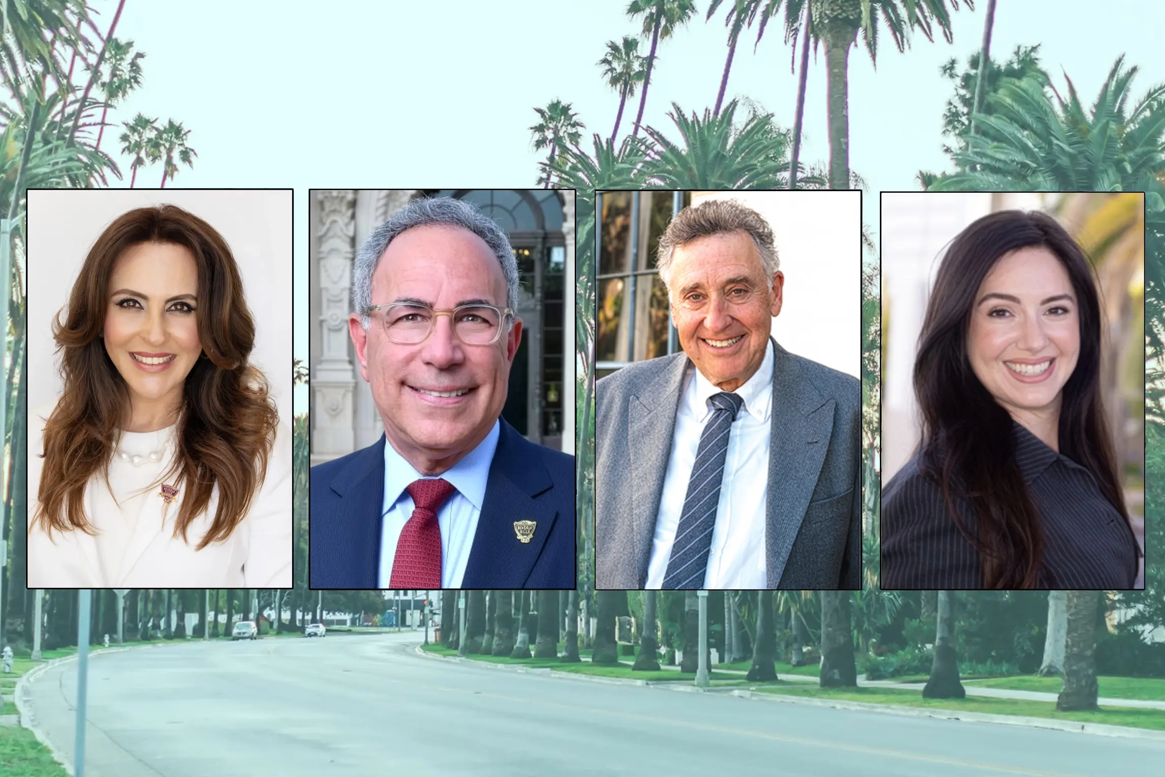 Sharona Nazarian, Lester Friedman, Andy Licht and Rebecca Pynoos launched their Beverly Hills City Council campaigns over the weekend, marking an early public start to the race.