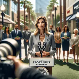 Mayor Nazarian Leads 'Spotlight with Sharona' to Promote Local Businesses