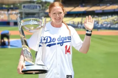Dominique Petrie Brings Beverly Hills Pride to Dodger Stadium