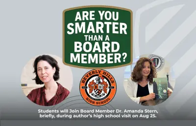 BHUSD Board Member's Quiz Challenges Students to Think Smarter