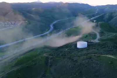 Castaic gas line rupture sends odor into Beverly Hills