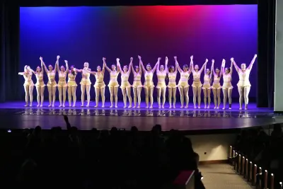 The 2026 BHHS Dance Company performs at the grand opening of the newly renovated K.L. Peters Auditorium.