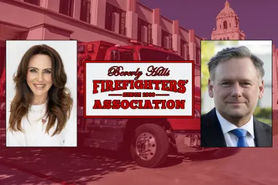 Beverly Hills Firefighters Back Nazarian and Stuart in Council Race