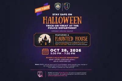 BHPD Plans Halloween Haunted House and Trick-or-Treating Oct. 28