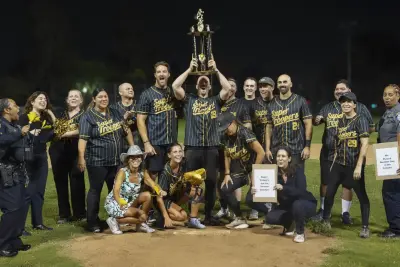 BHPD Super Troopers Rally to Win Softball Championship