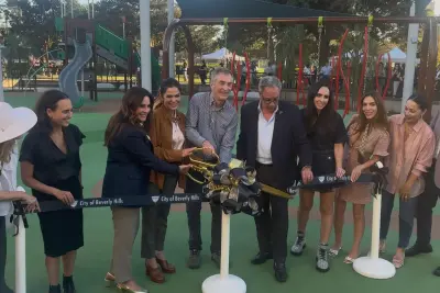 Beverly Hills Welcomes Families to a Renovated La Cienega Playground