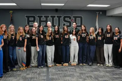 BHHS Girls Volleyball Celebrates Best Record in Over a Decade