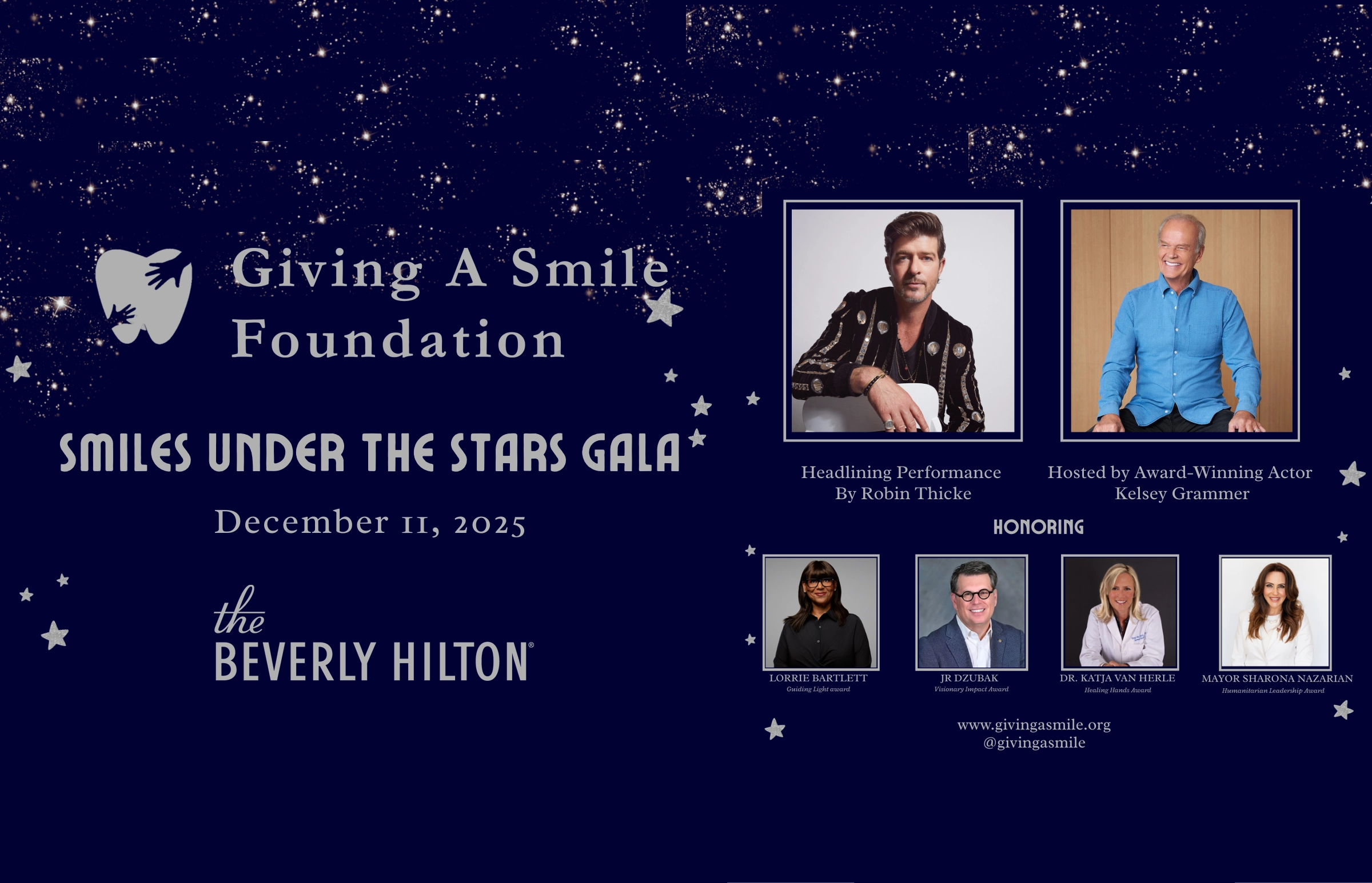 Giving a Smile Foundation's Inaugural Gala